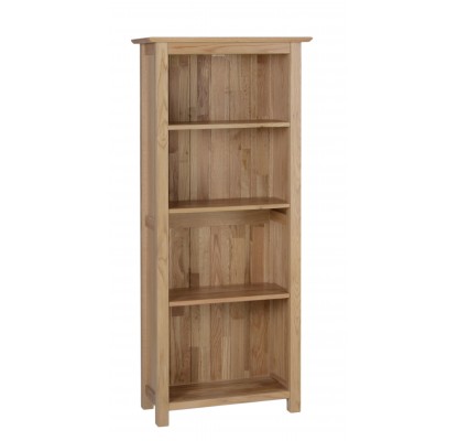 Devonshire New Oak Medium Narrow Bookcase